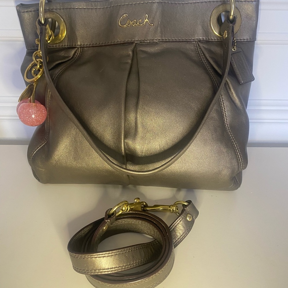 Coach Metallic Shoulder Bag 2011